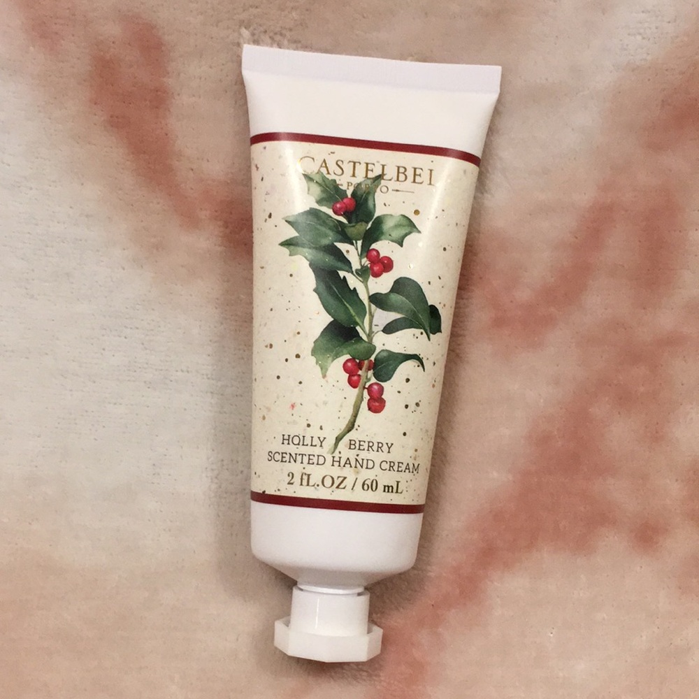 Castelbel Porto Christmas Winter Holiday Scented Holly Berry Hand Cream NWT 2oz